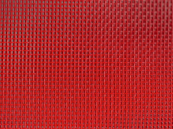 Vinylmesh Rot/ Meterware