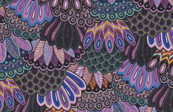Blue Sahul Land Feathers