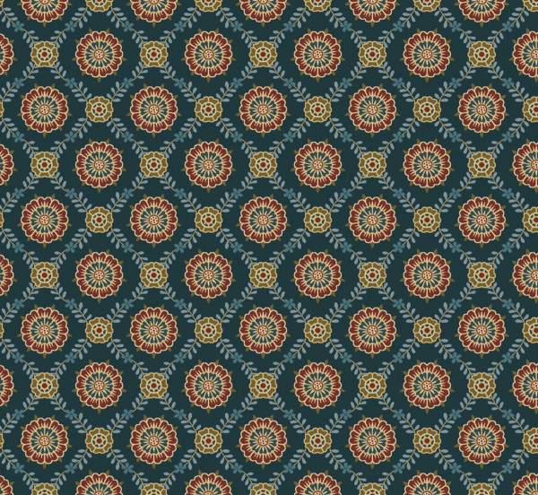 Lille Teal Medalions