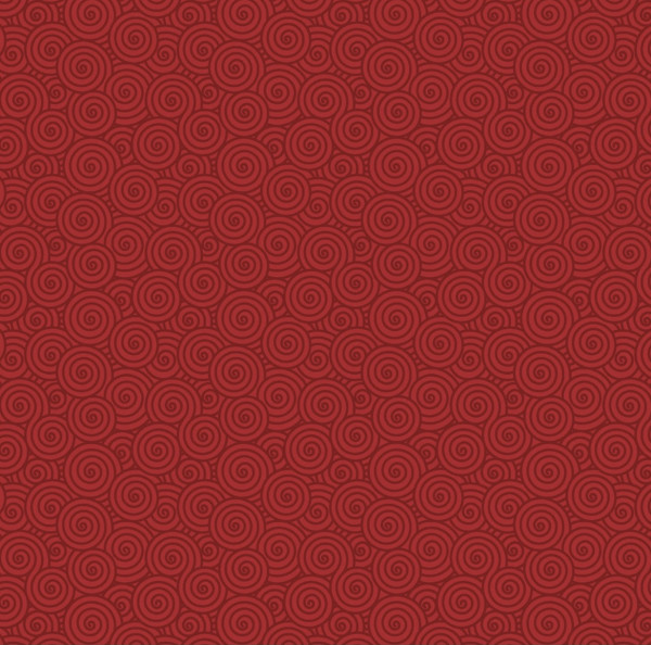 Swirls Red