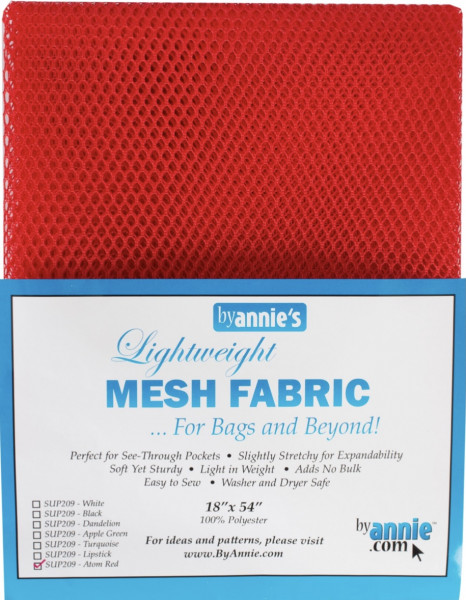 Mesh-Netzstoff in Red