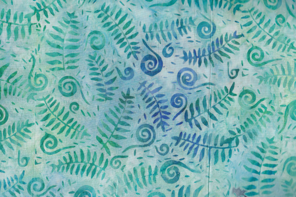 Batik mit Farn drauf, Robert Kaufman Fabrics