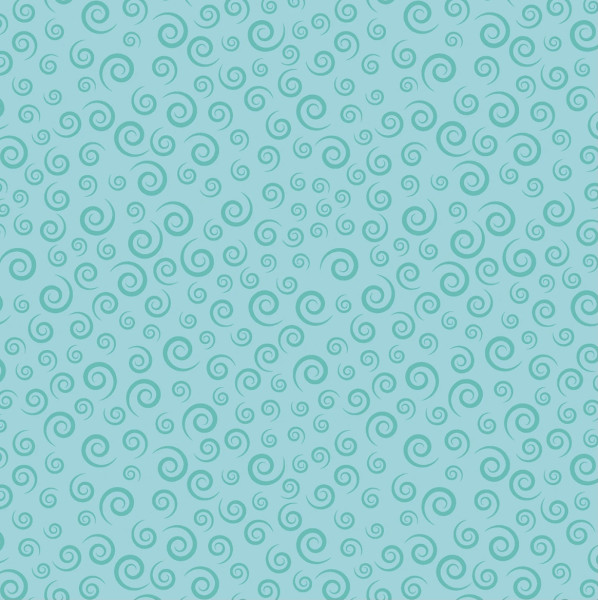 Cozy Sheep/ Swirls Türkis