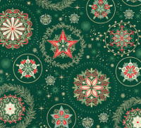 Green Good Tidings-Mandalas Green Good Tidings-Mandalas