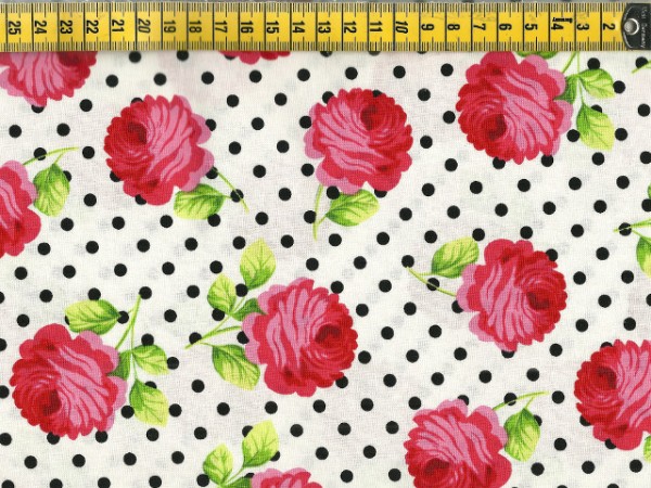 Ebony Rosy Dots