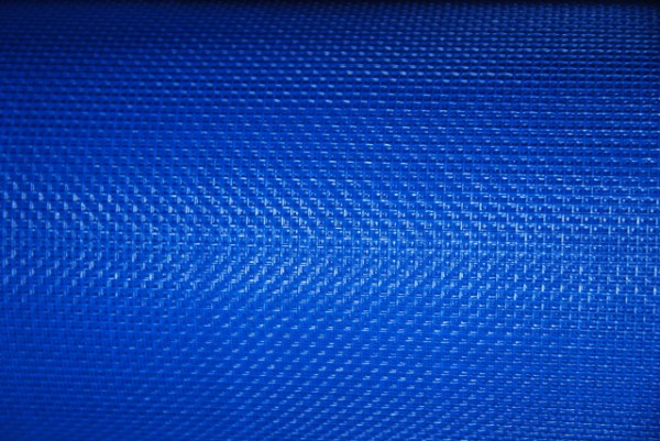 Vinyl mesh in Royalblau geeignet für Taschen, Kosmetiktaschen, Badetaschen