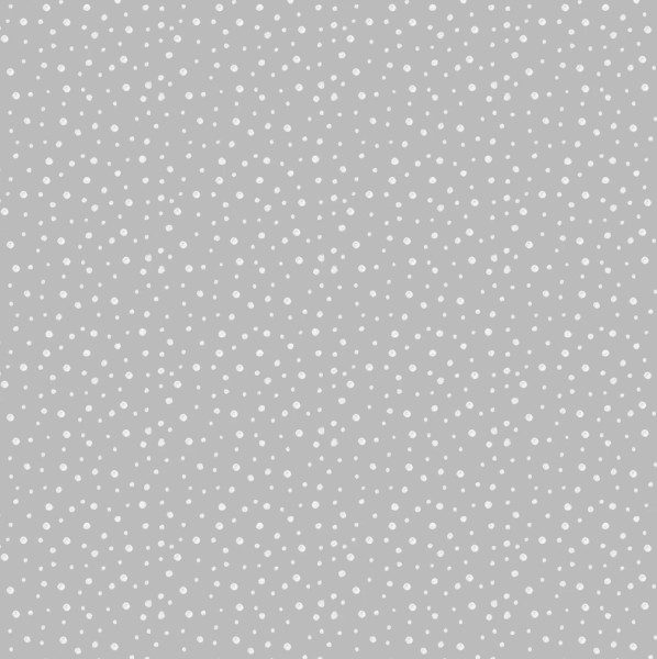 Snow Dots Grau-Weiß