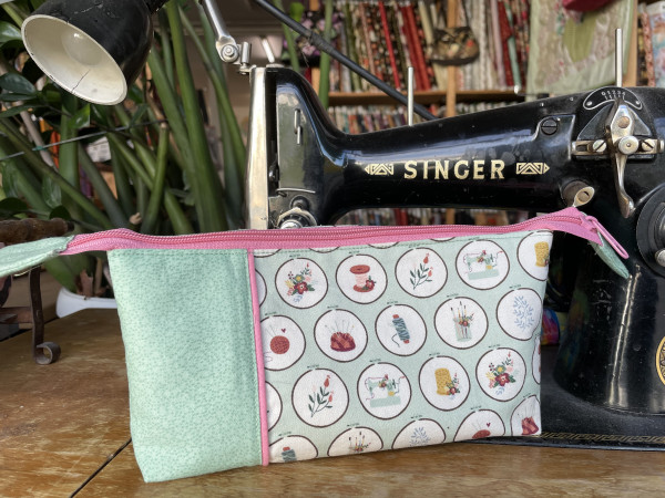 Täschchen mit 3 Fächer "Let´s create" Materialpackung