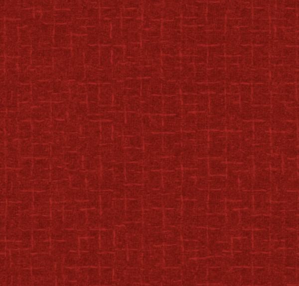 Patchworkdecke-Kuscheldecke/ Off Square/ Grau-Rot ca.149 x 189 cm/ Materialpackung für Top