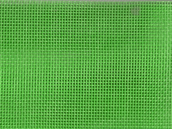 Vinylmesh in Leuchtgrün/ Rollen für Shopper 48 x 90 cm