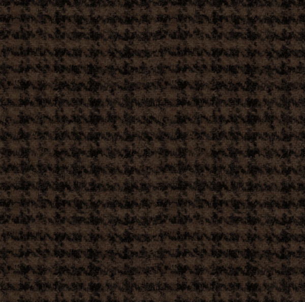 Woolies Flannel Karo Schwarz-Braun