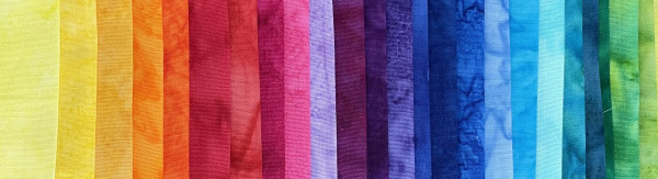 Batik Streifenpäckchen " Bunt"