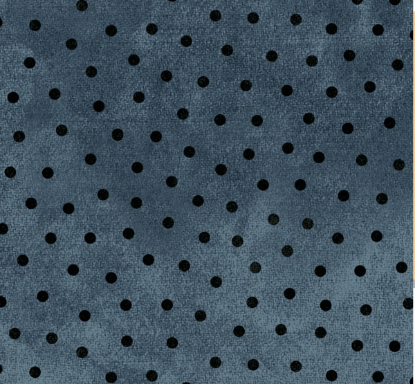 Woolies Flannel Dots Blau