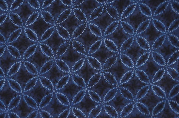 Shibori navy