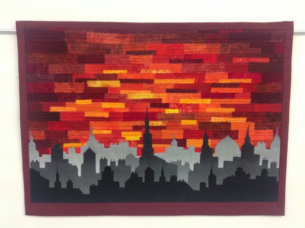 Wandbehang "City of silence"