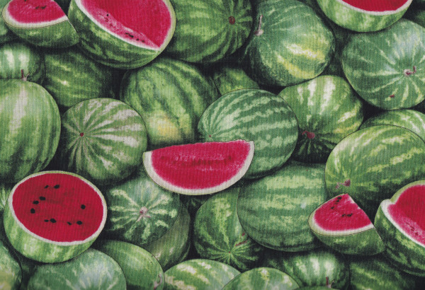 Kleine Melonen/ Reststück 65 x 110 cm