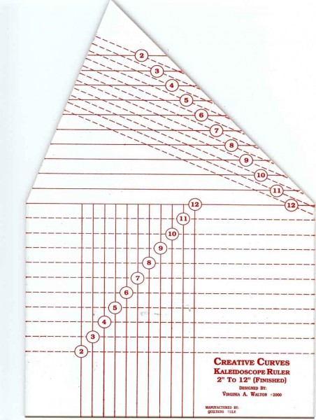 Creative Curves Kaleidoskope Ruler