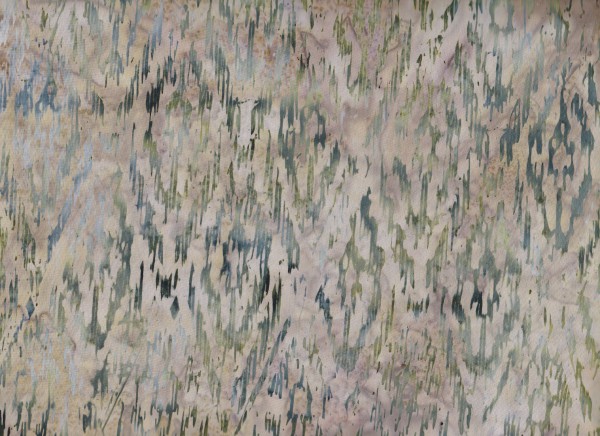 Batik Holz-Grünbraun