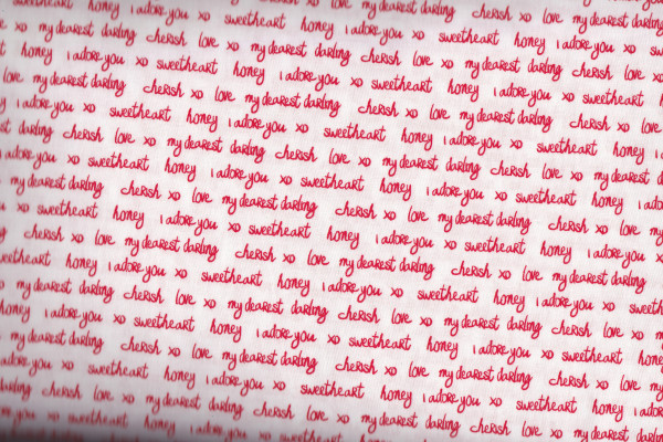 Lipstick-Schriften