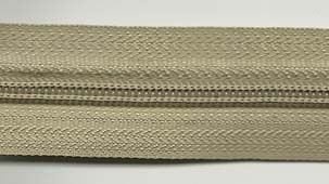 Endlosreißverschluß 5mm in Beige