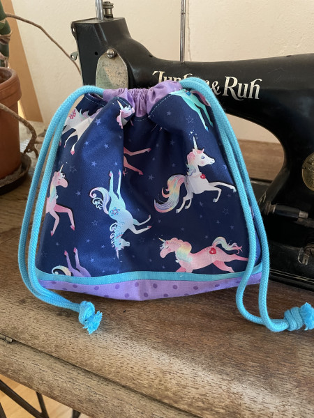 Materialpackung für Krimskrams Beutel " Einhorn"