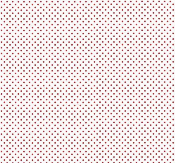 Spot red on white