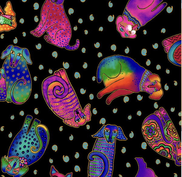 Multi Color Metalllic Toss