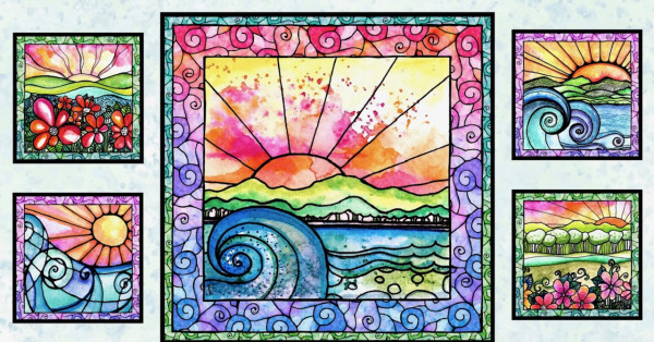 Panel Flower to the Sun