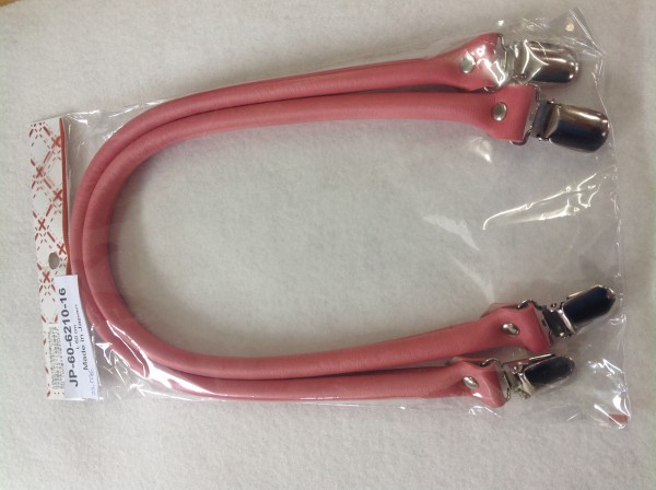 Taschengriffe mit Clips Rosa
