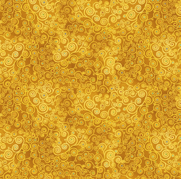 Klimt-Art Stoffe, Serie Cleo von TTfabrics