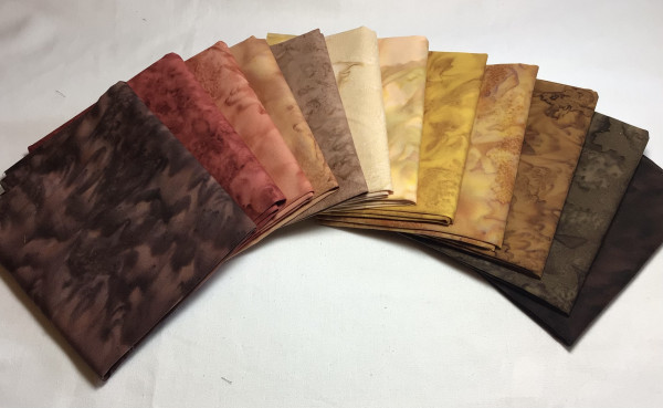 FQ Päckchen Batik Brown