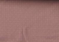 Japanische Stoffe, Altrosa mit eingewebten Kreuzmuster in Creme Japanische Stoffe, Altrosa mit eingewebten Kreuzmuster in Creme