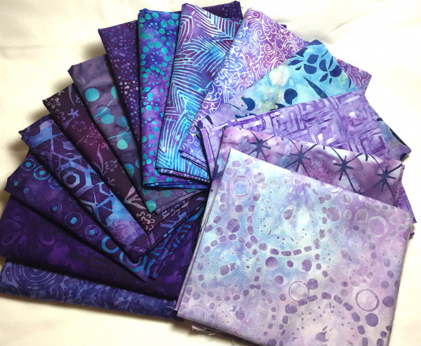 FQ Päckchen Batik Purple