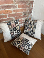 Anleitung für Kissen Japanische Quadrate ( 2 Muster) Anleitung für Kissen Japanische Quadrate ( 2 Muster)