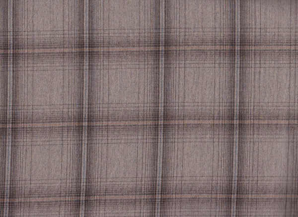 Gewebter Stoff Beige, Braun Karo