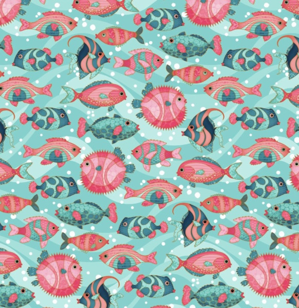 Fische-Türkis
