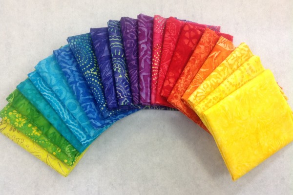 FQ Päckchen-Tonga Batik "Vivid"