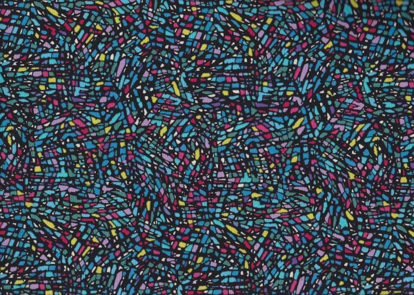 Blue-Multi Mosaic