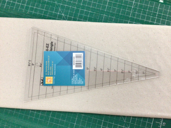 Lineal Dreieck 30Grad, 9,5 inch