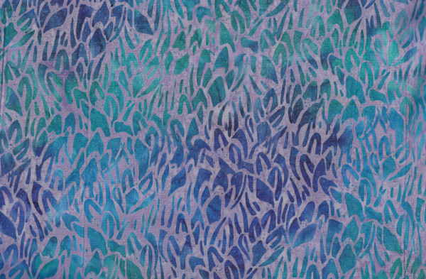 Batik gemustert in Lila-Blau/ Robert Kaufman Fabrics