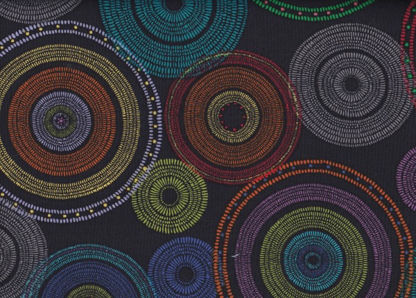 Black Multi Circles