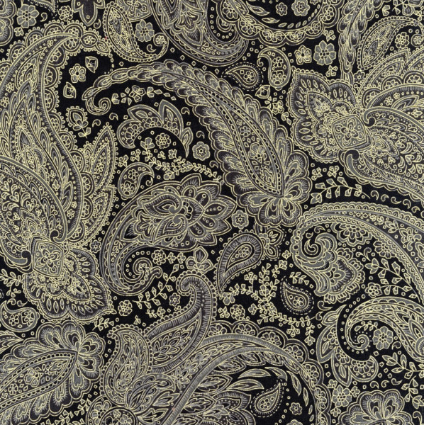 Metalic Paisley