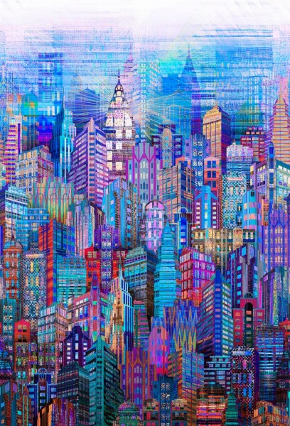 Skyline blue