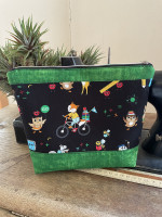 Materialpackung für Kosmetiktasche 2 Stück "Schule" Materialpackung für Kosmetiktasche 2 Stück "Schule"