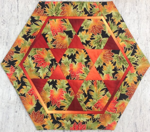Mitteldecke" Goldene Herbst"
