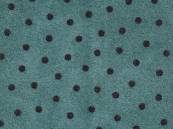 Woolies Flannel Teal Dots